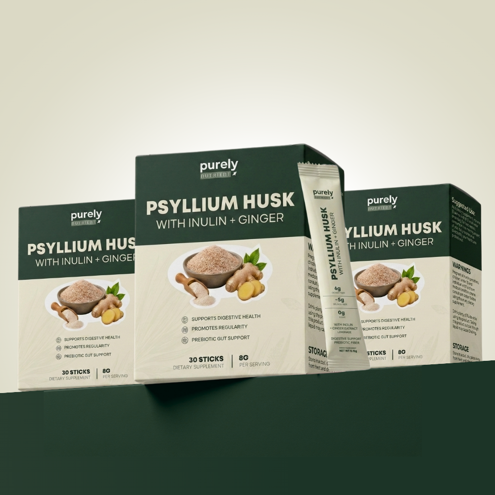 Purely Nutrient Psyllium Husk (with Inulin & Ginger)
