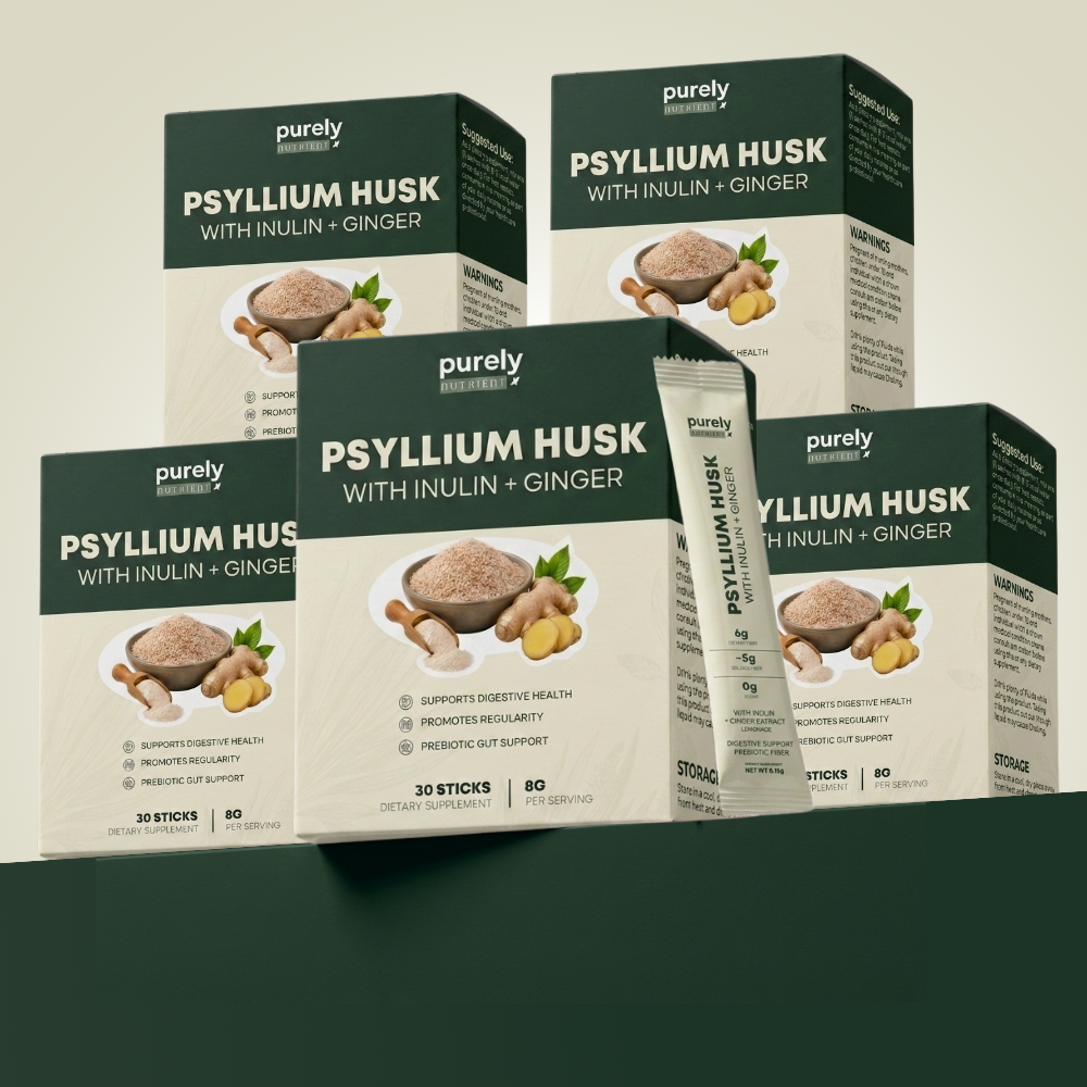 Purely Nutrient Psyllium Husk (with Inulin & Ginger)