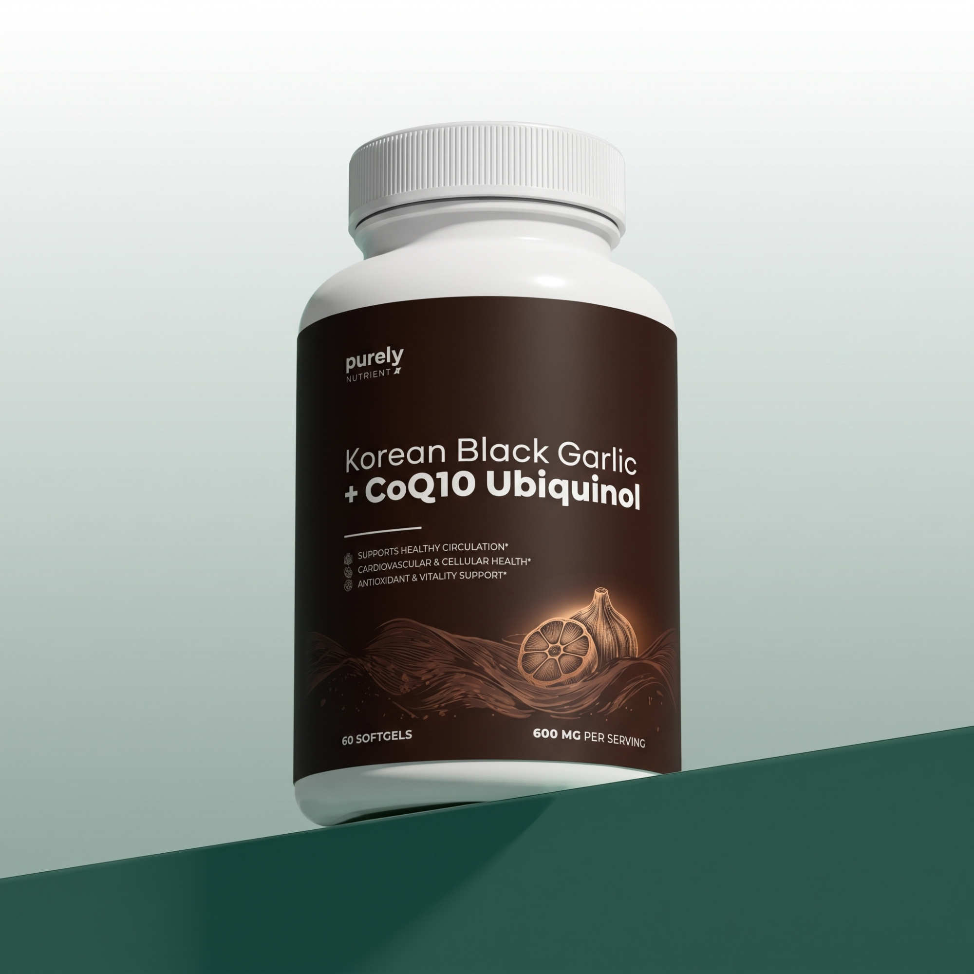 Purely Nutrient  Korean Black Garlic