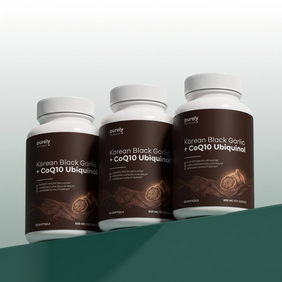 Purely Nutrient  Korean Black Garlic