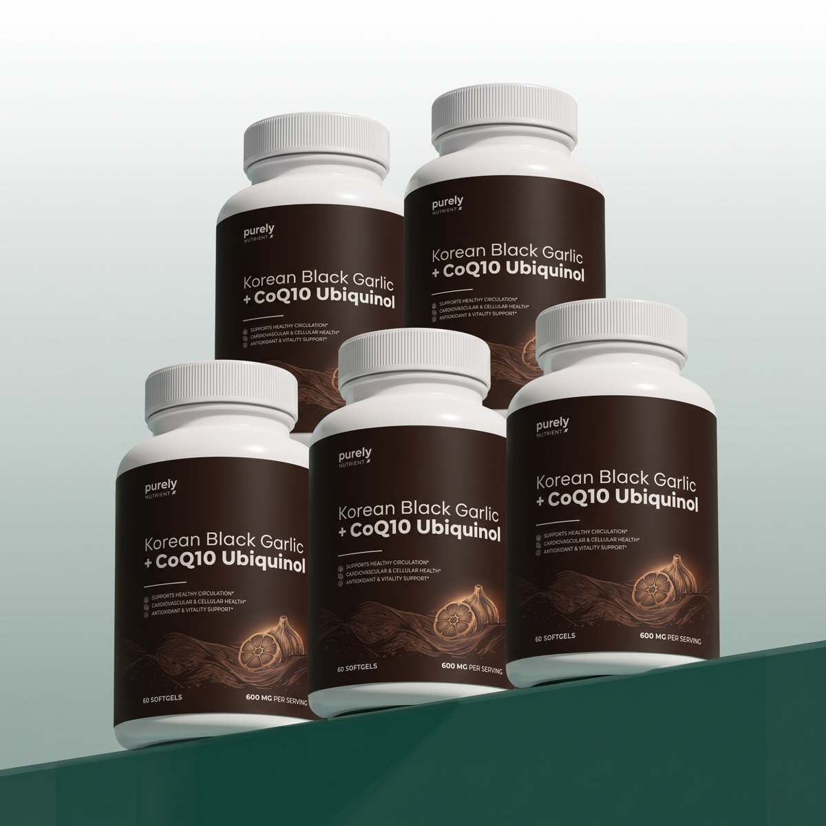 Purely Nutrient  Korean Black Garlic