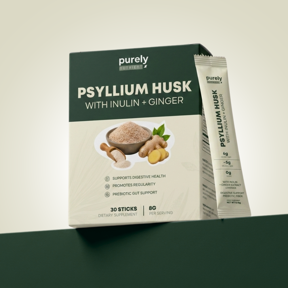 Purely Nutrient Psyllium Husk (with Inulin & Ginger)