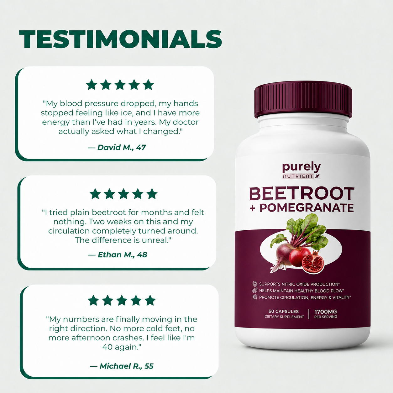 Purely Nutrient Beetroot + Pomegranate
